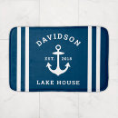 Search for nautical bath mats White