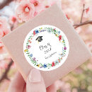 Recherche de floral graduation autocollants Moderne