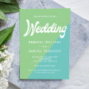 Recherche de bleu vert mariage invitations Tout en un