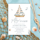 Recherche de ahoy baby shower garçon invitations Sous la mer
