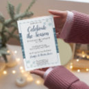 Search for solstice invitations Snowflakes