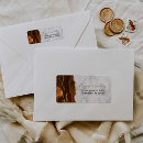 Search for orange grey return address labels Chic
