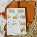 Search for construction baby shower invitations Tractor