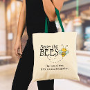 Search for save the bees tote bags Cute