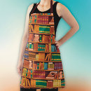 Search for library aprons Book lover
