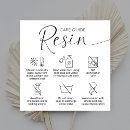 Recherche de remerciements cartes visite Minimaliste