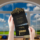 Search for all black birthday invitations Black and gold