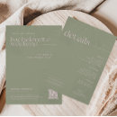 Search for minimalist bachelorette party invitations Itinerary