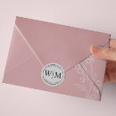 Search for sealed letter stickers Black and white