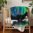 Search for aurora borealis blankets Winter