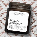 Search for cosmetic labels Candle