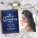 Search for mis quince quinceanera invitations Princess tiara crown
