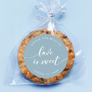 Search for love is sweet wedding stickers Elegant