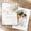Search for calligraphy bridal shower invitations Modern minimalist