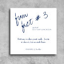 Search for navy blue wedding napkins Typography
