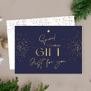 Search for christmas business gift certificates Gold glitter