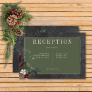 Search for christmas wedding enclosure cards Rustic