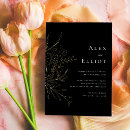 Search for foil print wedding invitations Gold leaf