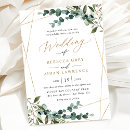 Search for geometric floral wedding invitations Calligraphy script