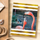 Recherche de flamant rose de notes carnets Flamingo