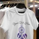 Search for blue feather tshirts Purple