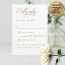 Search for gold rsvp cards Calligraphy