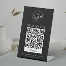 Search for venmo qr code signs Contactless scan me