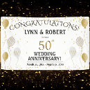 Search for 50th anniversary banners Golden