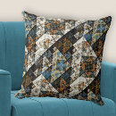 Search for black quilted pillows Geometric