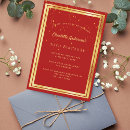 Search for holiday birthday invitations Red