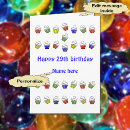 Search for 29th birthday cards Modern