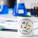 Search for bacteria mugs Microbiologist