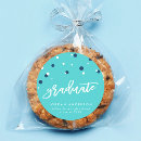 Recherche de bleu turquoise autocollants Diplômé