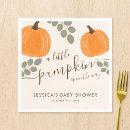 Search for fall baby shower napkins Greenery