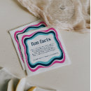 Search for couple fun facts wedding napkins Modern