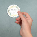 Search for white rose thank you stickers Trendy