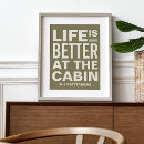 Search for cabin quotes posters Typography