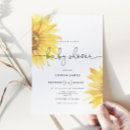 Search for watercolor sunflower invitations Boho