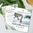 Search for greenery graduation invitations Watercolor floral