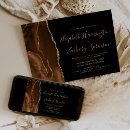 Search for dark brown invitations Chic