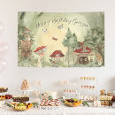 Search for fairy birthday banners Watercolor