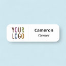 Search for magnetic with logo name tags Promotional items