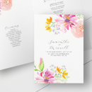 Search for booklet wedding programs Boho