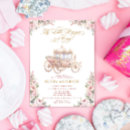 Search for little princess baby shower invitations Elegant modern