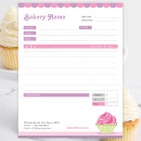 Search for invoice notepads Cakes