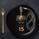 Recherche de or vip invitations Noir et or