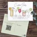 Search for cocktail parties postcards Watercolor