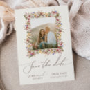 Recherche de hippie save the dates Élégant minimaliste couleur vintage