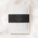 Search for wedding invitation belly bands Classic