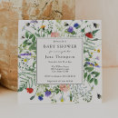 Search for honey bee baby shower invitations Wildflower